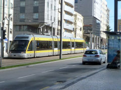 
Metro tram at Porto, April 2012